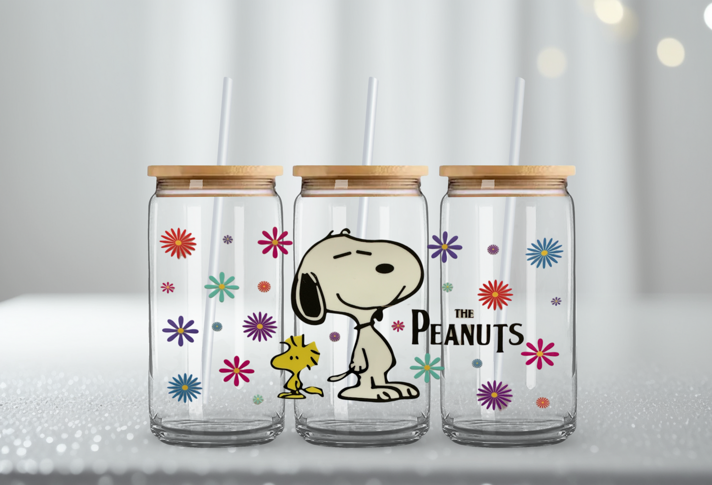 Peanuts - 16oz UV DTF Cup Wrap