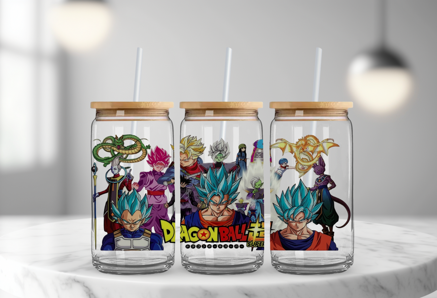 Dragon Ball Z (1) - 16oz UV DTF Cup Wrap