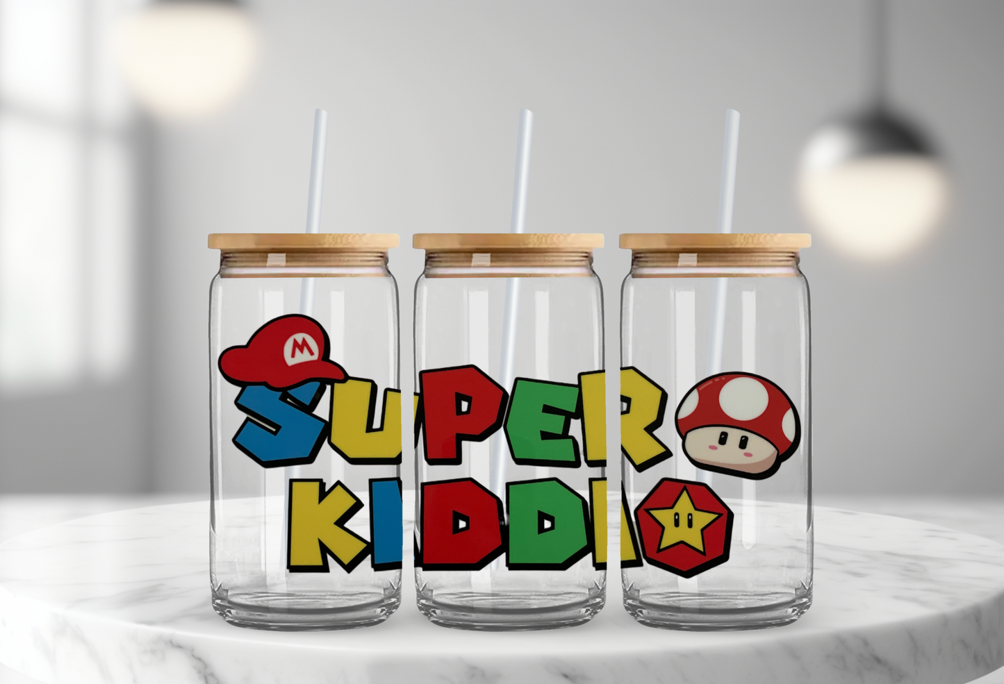 Super Kiddio - 16oz UV DTF Cup Wrap