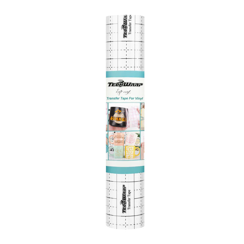 Teckwrap Black Grid Medium Tack Transfer Tape