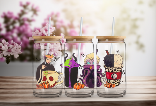 4 Villains - 16oz UV DTF Cup Wrap