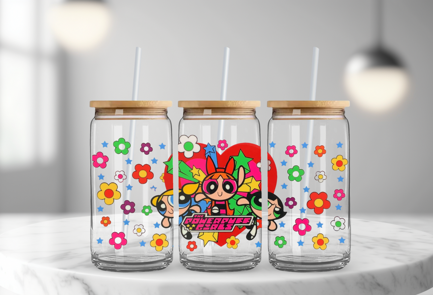 Puff Girls - 16 oz UV DTF Cup Wrap